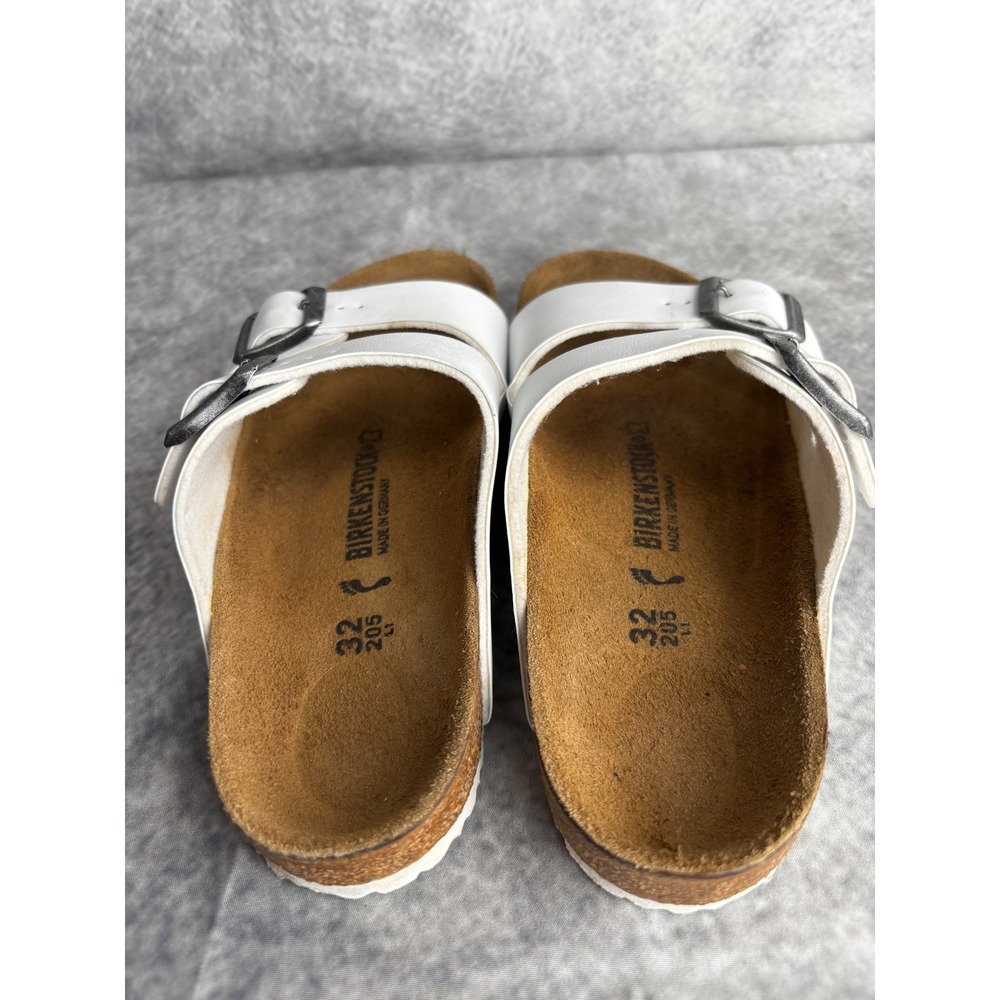 BIRKENSTOCK Kids Arizona Double Strap Sandals White EU 32 US Size 1 Youth - Picture 5 of 9